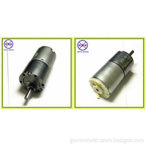 5mm offset output shaft reversible high torque 30mm reductor dc motor 12v 100rpm